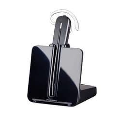 Plantronics - CS540 Wireless DECT Headset (Poly) - Single Ear (Mono) Convertible (3 Wearing Styles) - Connects to Desk Phone - Noise Canceling Microphone