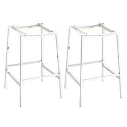 Coaster Home Furnishings Coaster Jovani Bar Stool (Set of 2), Chrome