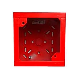 Wheelock - Sbl2-r - Product - Backbox, Surface For Rssp, Red