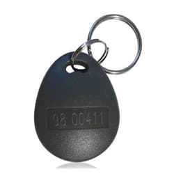 INTELLid 100 pcs 26 Bit Proximity Key Fobs, Weigand Prox Keyfobs, Compatible with ISOProx 1386 1326 H10301 Format Readers, Grey, Neutral