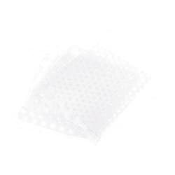 MECCANIXITY 80mm Computer Fan Filter Grills PVC Mesh Dustproof Case Cover for Computers, White Pack of 5