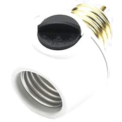 Westek 6009B 100W Full Range Lamp Socket Manual White Dimmer