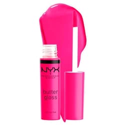 NYX PROFESSIONAL MAKEUP Butter Gloss, Non-Sticky Lip Gloss - Summer Fruit (Hot Pink)