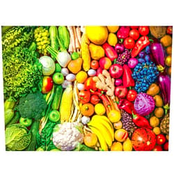 RoseArt - Kodak Premium - Rainbow Superfoods - 1000 Piece Jigsaw Puzzle for Adults