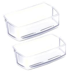 Harsire AAP73631502 Refrigerator Door Bin (Upgraded), Compatible With LG KENMORE Refrigerator Door Shelf Parts, Replacement AP5673810 EAP7786021 LFX28968sb AAP72909218, Fit Top Right（2 Pack）