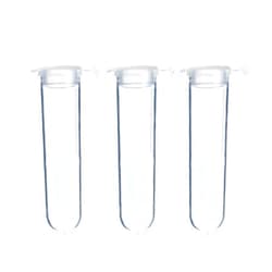 Eowpower 50pcs 5ml Plastic Vial Tube Centrifuge Tubes for Sample Storage Container Fragrance Beads Liquid