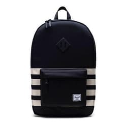 Herschel Heritage, Black/Birch Stripe, One Size One Size Black/Birch Stripe