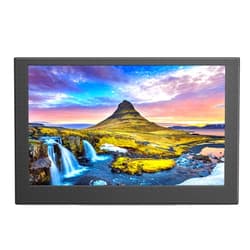 Miktver 5 inch Monitor, 800x480 Mini IPS LCD Monitor Metal Housing, Small Camera Video Monitor 140° View Angle with HDMI/AV/VGA Inputs Compatible with PC Laptop DSLR Camera, DVD DVR CCD