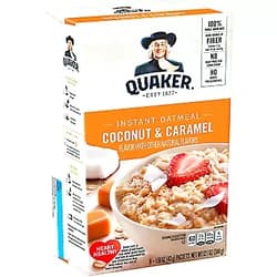 Quaker Quaker Instant Oatmeal, Coconut & Caramel, 6 Pound
