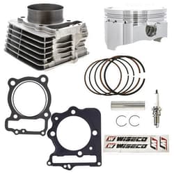 NICHE Big Bore Cylinder Wiseco Piston Gasket Kit for Honda Sportrax TRX400EX TRX400X XR400R 12100-KCY-670 11:1