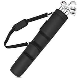AKOZLIN Golf Carry Bag 3-6 Golf Clubs Lightweight Foldable Travel Sunday Golf Bag Case with Strap