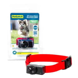 PetSafe Wireless Pet Fence Containment System Receiver Collar Only for Dogs and Cats Over 8 lbs., Waterproof with Tone and Static Correction - from The Parent Company of Invisible Fence Brand