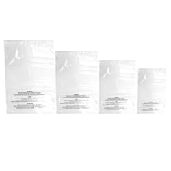 Belinlen 400 Count Combo Pack Warning Bags - 6x9, 8x10, 9x12, 11x14 Inch Self Seal Clear Poly Bags with Suffocation Warning with Permanent Adhesive, Strong Adhesive, Not Resealable (1.5mil)