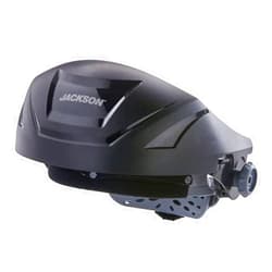 Jackson Safety High Impact Resistant F4XP Premium Crown with Ratcheting Headgear, Universal Window Pattern (Window Not Included), Black, 14260