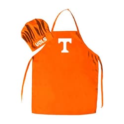 Pro Specialties Group NCAA Tennessee Volunteers Men's Chef Hat with Apron, Full Color Team Logo, One Size, PSGLS0279379