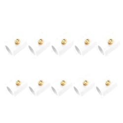CozyCabin 1/2 inch PVC Splitter with Brass Mist Nozzle (Pack of 10)