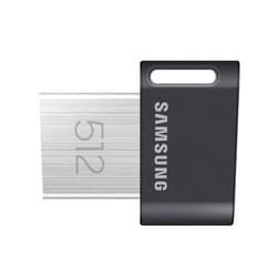 SAMSUNG FIT Plus USB 3.2 Flash Drive, 512GB USB Standard Type-A, Speeds Up to 400MB/s / 110MB/s, Portable Storage Memory Stick, Durable Thumb Drive Backward Compatible with USB 2.0, MUF-512AB/AM
