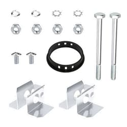 GJK Padlock Fastener Kit Fit for Delta Jobox, 15-Piece Set with O-Rings, Clips, Nuts, Bolts, Steel, Portable, Lock Kit