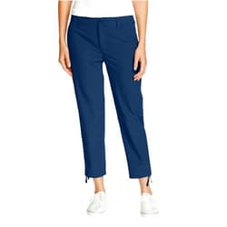 Eddie Bauer Capri Pants for Women with Side Zipprer Cargo Pocket - Women's Hiking Pants with Belt Loop - Ripstop Capri