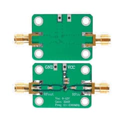 HiLetgo 0.1-2000MHz RF WideBand Amplifier 30dB High Gain Low Noise LNA Amplifier