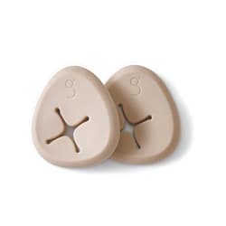 bbhugme Extra Replacement 100% BPA-Free Silicone Pebbles for Pregnancy or Nursing Pillow, Sand