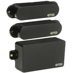 EMG SA/SA/81 Active Strat Guitar Pickup Set, Black