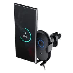 iOttie Auto Sense 2 Air Vent Car Phone Holder with Qi Wireless Charging - Auto Clamping Phone Mount for Google Pixel, iPhone, Galaxy, Huawei, LG, and Other Smartphones. Power Adapter Not Included.