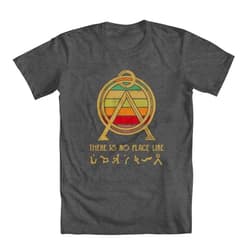 GEEK TEEZ Stargate Inspired No Place Like Home Men's T-Shirt