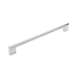 Richelieu BP527288195 Avellino Collection Brushed Nickel Cabinet Handle 11 3/8 inch (288 mm) Center to Center Cabinet Bar Pull, Modern Drawer Pull for Kitchen, Bathroom, and Dresser, 1 Pack