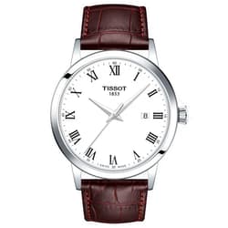 Tissot Mens Classic Dream Stainless Steel Dress Watch