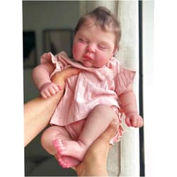Zero Pam 20 Inch Reborn Baby Dolls Anatomically Correct Girl Realistic Newborn Baby Dolls Silicone Vinyl Full Body Real Lifelike Babies Doll Waterproof Toy Gifts for Kids
