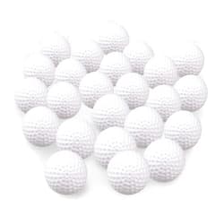 KOFULL Golf Practice Ball, Hollow Golf Plastic Ball for Indoor Training -Pack of 50pcs(White & Multicolor)