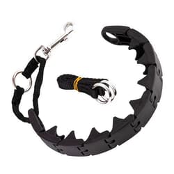 RamPro Ram-Pro Dog Training Pinch Collar Large Triple Crown Gentle Effective/No Barking Control for All Breeds