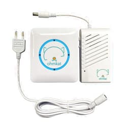 OhmKat Water Wrangler - Wireless Water Leak Sensor and Alarm with OhmKat Wireless Chime Integration