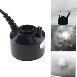 AGPtEK Mach Fount, 400mL/H Original Mini Mist Maker Fogger Water Pond Garden Fountain Fogger Indoor Outdoor Fountain Accessories Fog Machine Atomizer Air Humidifier