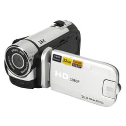 Sanpyl 1080P Video Camera, 16MP Camcorder, 16X Digital Zoom, Vlogging Camera with Fill Light, 1/4 Inch Thread Hole, 2.4 Inch Rotatable Screen, USB Recorder (-2214230150515)