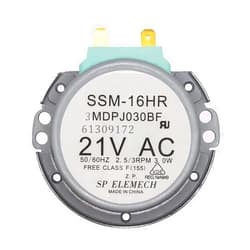 SURPOUF DE31-10172C OEM Microwave Turntable Motor SSM-16HR Fits for Samsung Replace 41208011 MDPJ030BF