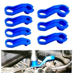 CmeRto 7PCS AC Fuel Line Disconnect Tool Set, 1/4 5/16 3/8 1/2 5/8 3/4 7/8 Inch Quick Disconnect Kit Compatible with Ford/GM/Chrysler/Mazda - New Upgrade Fuel Line Removal Tool Kit