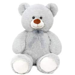 Toys Studio 36 inch Big Teddy Bear Cute Giant Stuffed Animals Soft Plush Bear for Girlfriend Kids, Grey