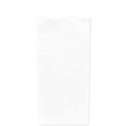 Vietri Papersoft Napkins Bianco Solid Guest Towels, 50-Pack Spunlace Table/Bathroom Hand Towels