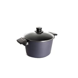 Woll Lite Light/Plus Diamond Reinforced Nonstick Scratch Resistant Cast Aluminum Cookware Stockpot with Lid 5.2 Quart, 9 1/2-Inch Diameter, 9-1/2