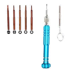 ROYALSAFE 6-in-1 Screwdriver Set, Glasses Screwdriver, Mini Eyeglass Screwdriver Repair Kit, S2 Steel Magnetic Tiny Precision Screwdriver Kit for Watch, Eyeglass, Sunglasses, Electronics, Cellphone, Jewelry…