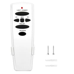 Onisamt Hampton Bay Ceiling Fan Remote Control - 3-Speed, Light Dimmer, Reverse Button - Replacement for UC7078T, CHQ7078T, L3H2003FANHD, HD5, HD6 Models
