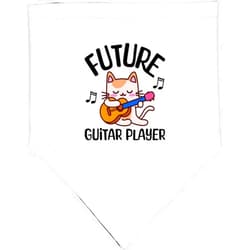 inktastic Future Guitar Player Musician Baby Bandana Bib