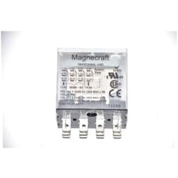 MAGNECRAFT Plug in Relay, 14 Pins, Square, 24VDC