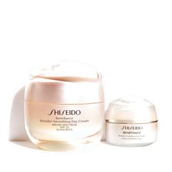 Shiseido Benefiance Wrinkle Smoothing Day Cream (50 mL) + Benefiance Wrinkle Smoothing Eye Cream (15 mL)