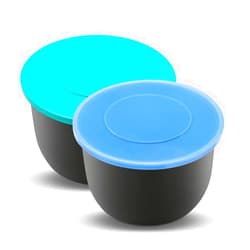BYDUOU 2pcs 6 quart instant pot silicone lid 9.8in Cover for Inner Pot Lid Fit Insta Pot IP DUO-60, LUX, ULTRA,Pro Crisp 6Qt, Pro, Smart Wifi and More, Sealing Lid for instant pot lid