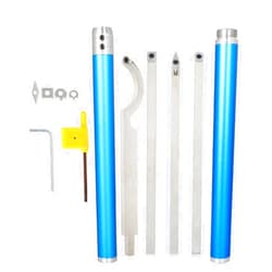 Waltyotur 20 Inch Alloy Woodworking Turning Tool Suitable for Small and Medium Sized Turning Projects 12 Pieces