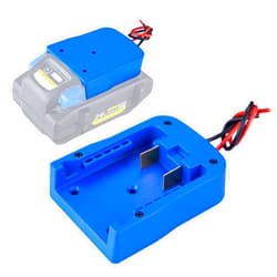 Crtbelfy Battery Adapter for Kobalt 24V Battery Dock Power Connector for Rc Car Rc Toy 12 Gauge Robotics with Wire Terminals