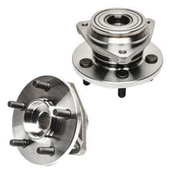 Detroit Axle - 2 Front Wheel Bearing Hubs for Jeep Grand Cherokee Wrangler TJ Wagoneer Comanche, Bearing Hubs Replacement Wheel Bearing and Hubs Assembly Set